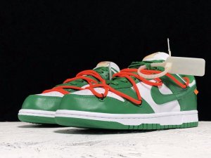 Off-White x Dunk Low Pine Green(CT0856-100)