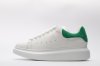 ALEXANDER MCQUEEN OVERSIZED SNEAKER with green heel