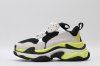 Designer Sneakers Balenciaga Wmns Triple S Trainer 'Gray Green Black