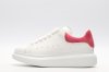 ALEXANDER MCQUEEN White & Red Beetle Oversized Sneakers