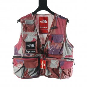 SUP TNF 2020ss Cargo Vest TNF Camouflage