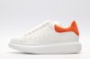 ALEXANDER MCQUEEN OVERSIZED SNEAKER with orange heel