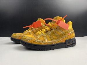 Off-White™ x Nike Air Rubber Dunk "University Gold"