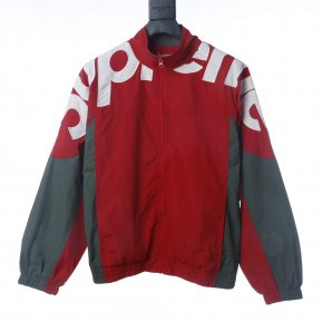 Supreme 19FW Shoulde LOGO Track Jacket Red