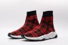 Balenciaga Wmns Speed Trainer Mid Red White Black