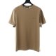 Balenciaga BLCG 20SS small logo wheat short sleeve T-shirt