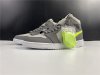 Air Jordan 1 Mid Grey Volt(554724-072)