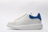 ALEXANDER MCQUEEN OVERSIZED SNEAKER with blue heel