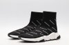 Balenciaga Speed Trainer Mid Logo Print