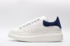 ALEXANDER MCQUEEN white&blue oversized sneakers